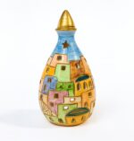 Light up ceramic vase